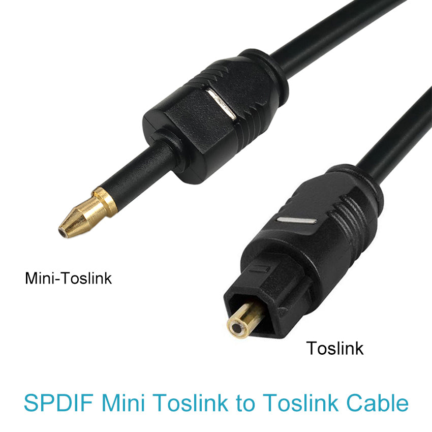 Mini Toslink Kabel 3,5 Optische SPDIF Audio Kabel für Mini Disc 1m (Gebraucht Artikel)