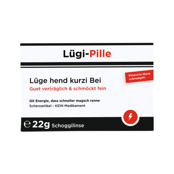 Scherztabletten Lügi-Pille