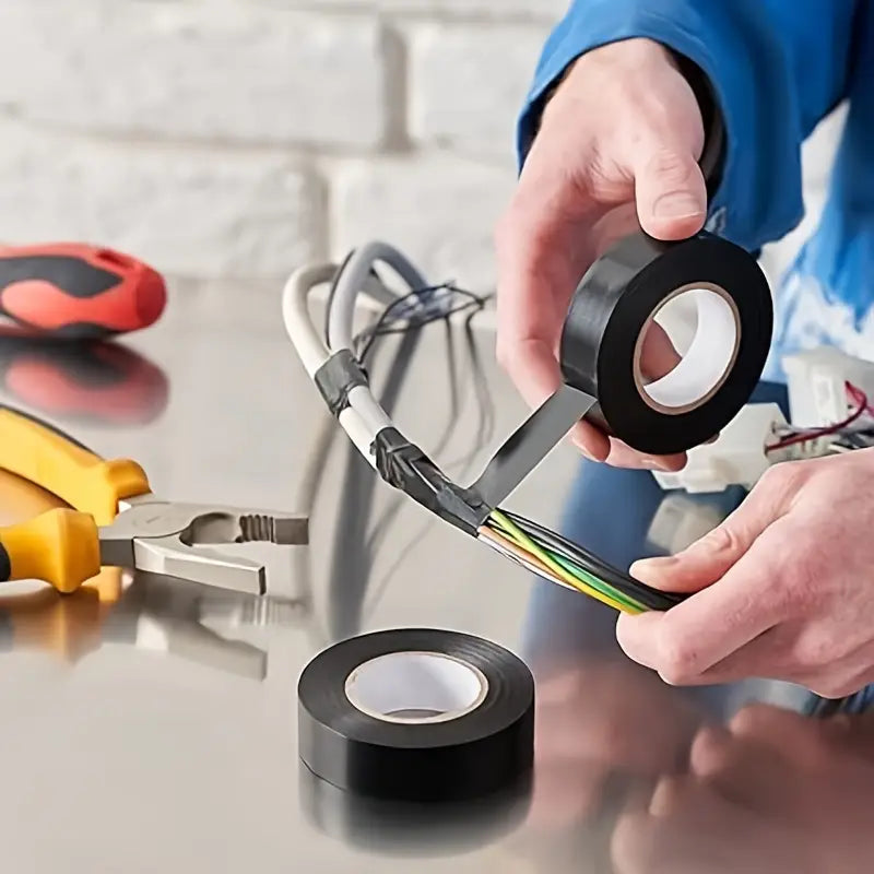 Elektroisolierband - Starkes Klebevermögen, Hitze- & Wetterbeständig 8 Meter