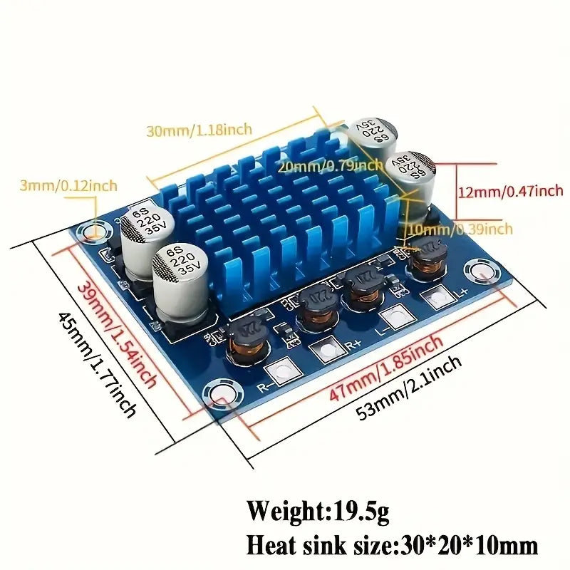 XH-A232 TPA3110 30W+30W 2.0-Kanal-Digital-Stereo-Audio-Leistungsverstärkerplatine