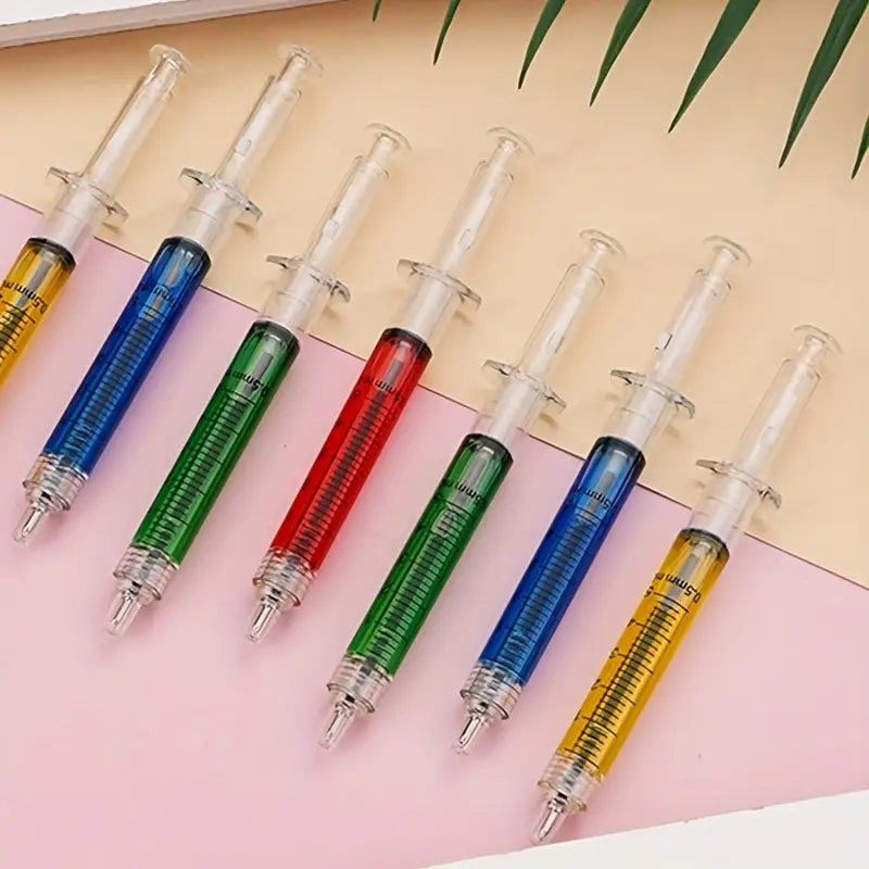 Simulation Spritzen Kugelschreiber