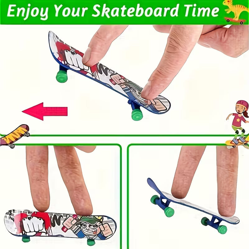 Mini-Finger-Skateboards - Lustige Desktop-Spielzeuge zur Entspannung 1 Stück