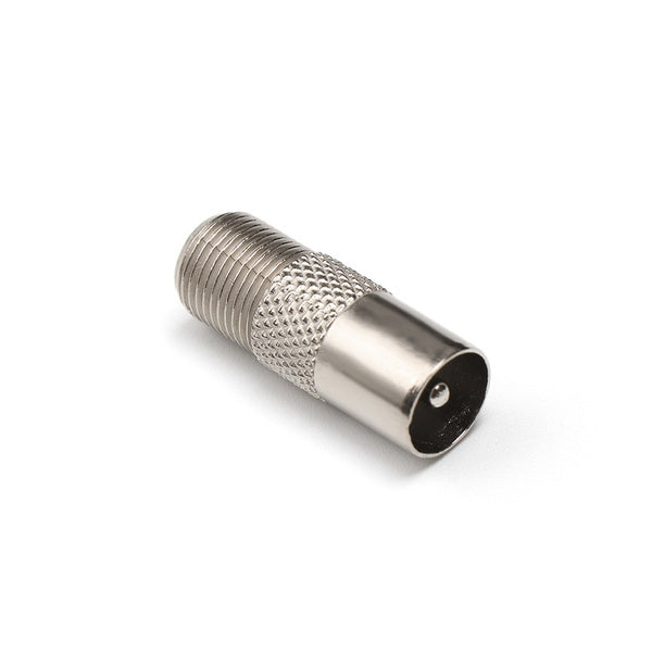 F-Typ Koaxialbuchse zu RF TV Antenne Stecker Adapter