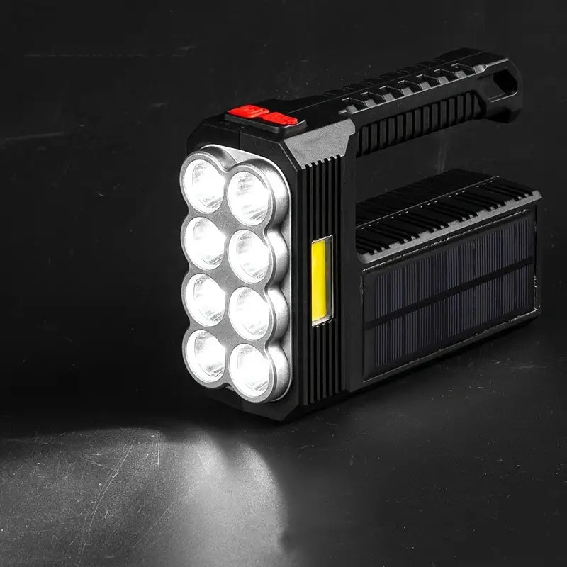 Superhelle Tragbare Solar-LED-Suchscheinwerfer-Taschenlampe