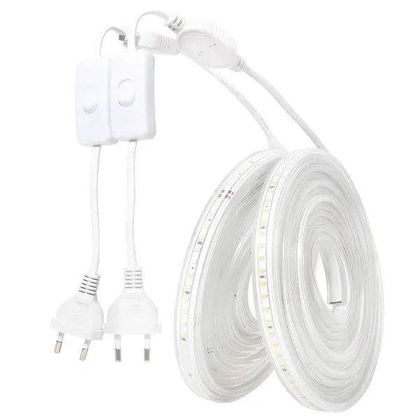 Flexibler LED-Streifen 220V - Wasserdicht mit Schalter