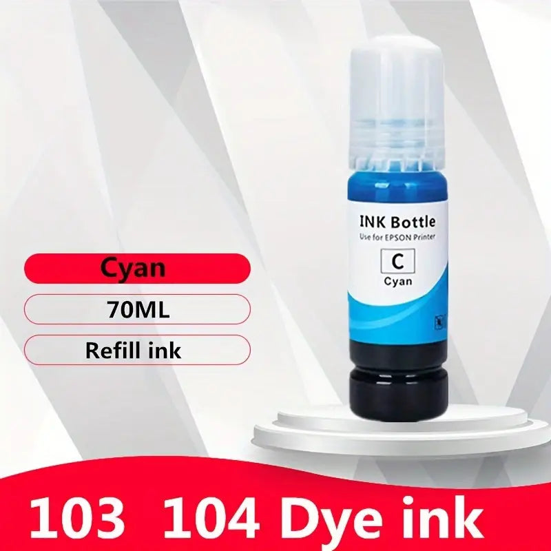 Drucker Nachfüllfarbe Patronen für Epson 103 104 EcoTank ET-2700 2750 3750