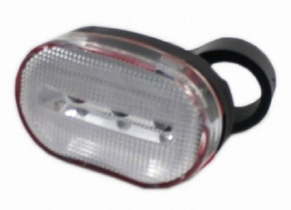 Benson Fahrradlampe mit 3 LED weiss oder rot inkl. Batterien