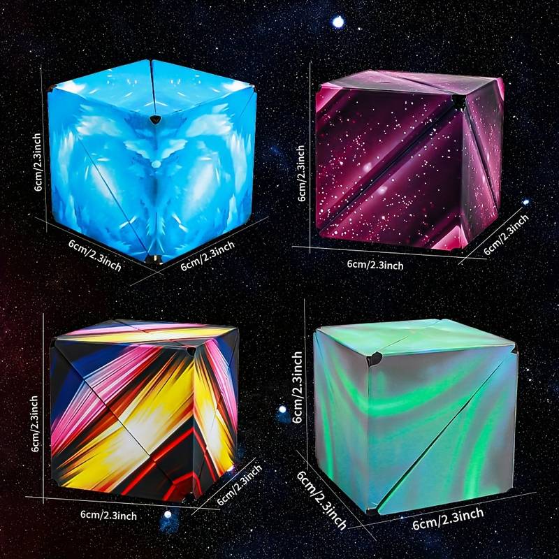 Shashibo Cubes - 3D-Geometrie-Zauberwürfel, Puzzle-Quadrate Vol.1