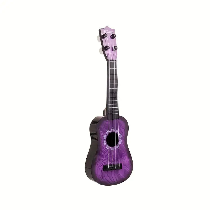 Ukulele für Anfänger - Violett, Ergonomischer Griff & Leicht zu Spielende Saiten