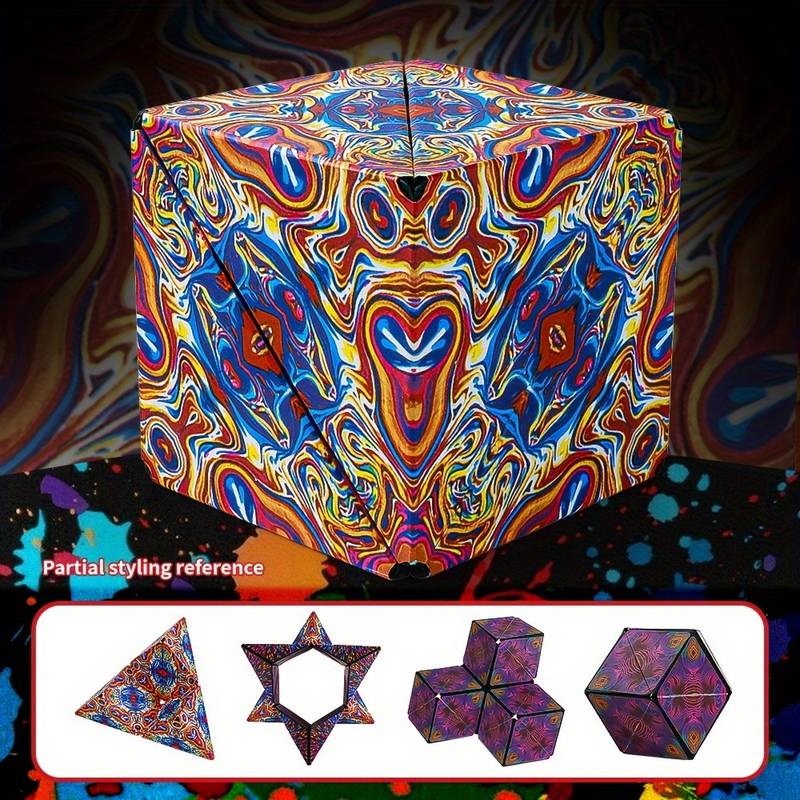 Shashibo Cubes - 3D-Geometrie-Zauberwürfel, Puzzle-Quadrate Vol.2