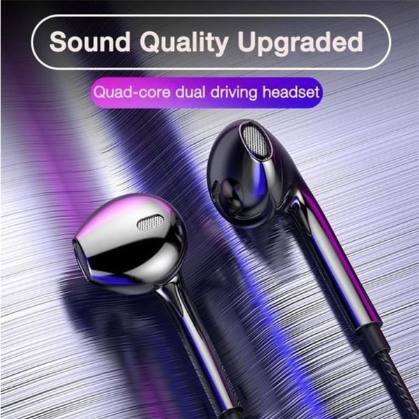 6D Quad-Core Mobile Kabelgebundenes Kopfhörer Headset 3.5