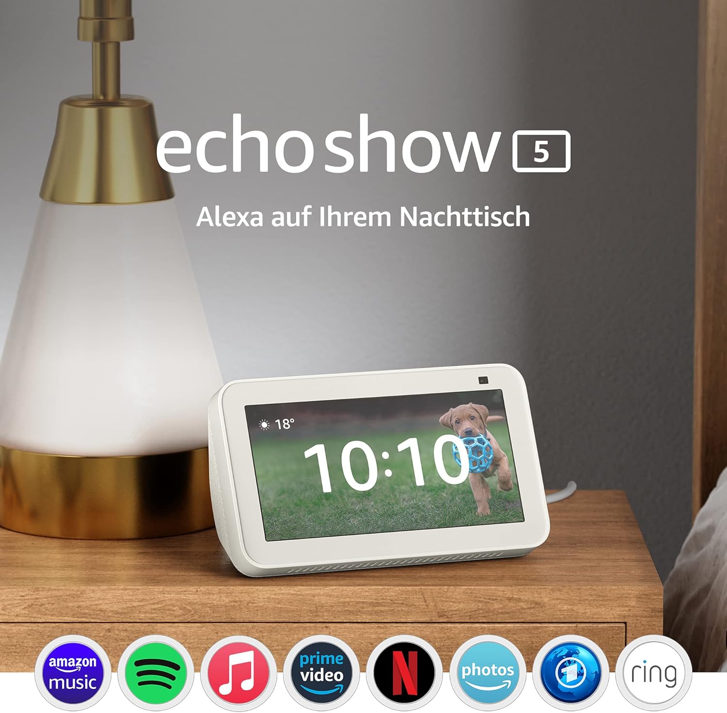 Echo Show 5 - Smart Display mit Alexa und 2-MP-Kamera ( Gebraucht Artikel )