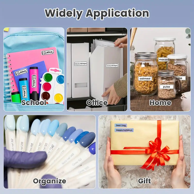 Phomemo D30 Etikettendrucker - Tragbarer Mini-Thermodrucker mit Band