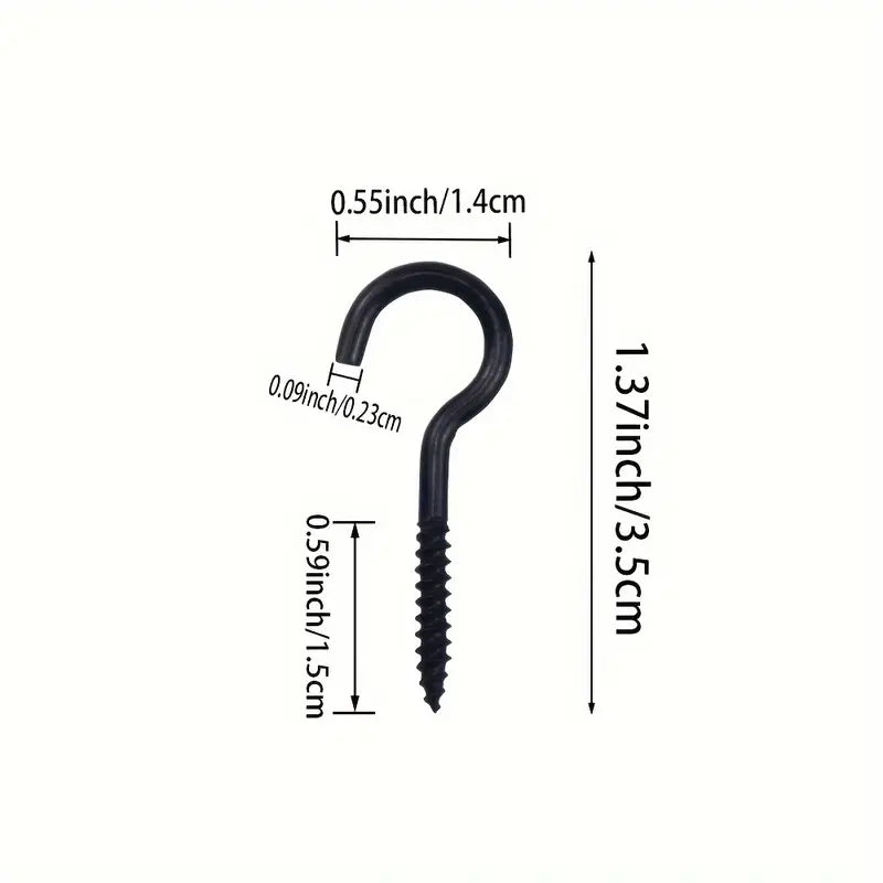 3,48 cm Schrauben Haken