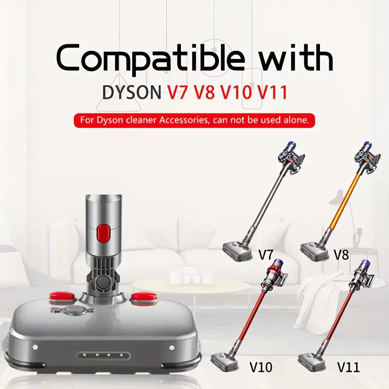 Wischmopp mit automatischer Wassersprühfunktion für Dyson V7/V8/V10/V11/V15