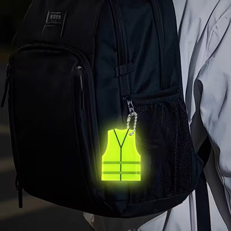 Reflektierende Westenförmiger Schlüsselanhänger