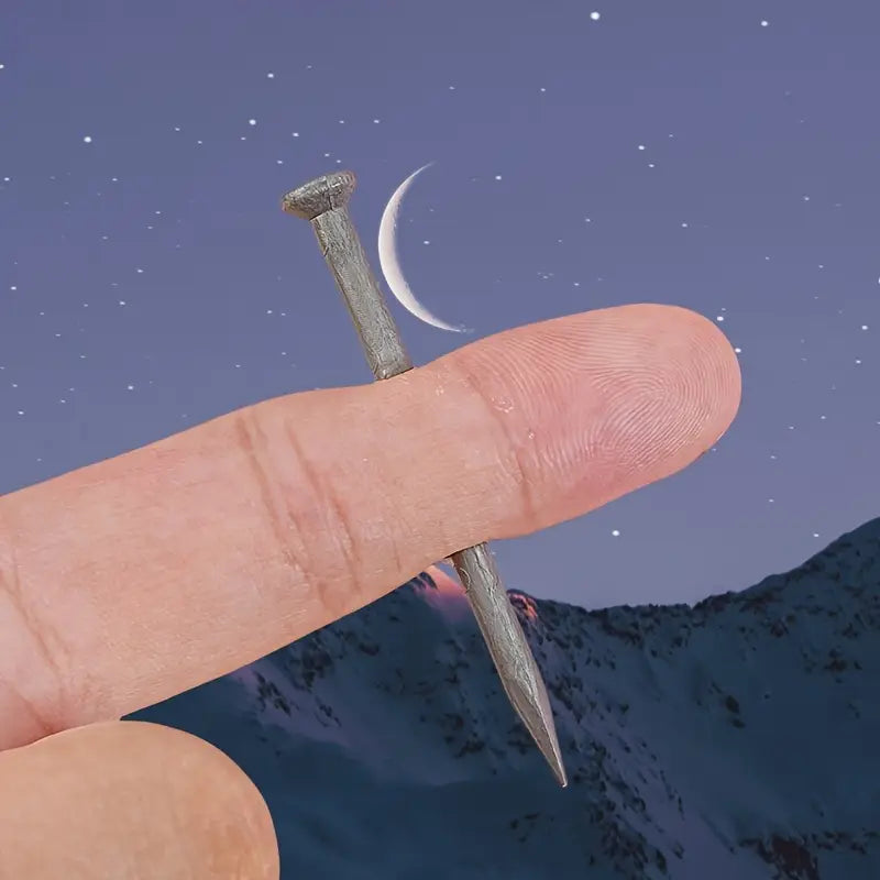 2 x Trick-Nagel-Streichnadeln, Plastik-Zaubertrick für Jung und Alt