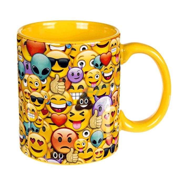 Becher Emotion Family Steingut Tasse ca.10x8cm