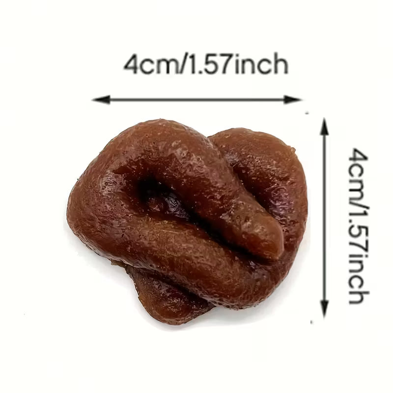 Geschenkbox mit Streichspielzeug - Realistischer künstlicher Kot