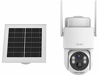 7links 7links 4G/LTE-Akku-Außenkamera mit eSIM & 5 Jahren Datenflat, 2K, Solarpanel Elektroniktrade Switzerland