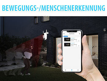 7links Dual-Objektiv-IP-Außen-Kamera, 2x 2K, 3MP, Pan-Tilt, 360°, WLAN, IP54 Elektroniktrade Switzerland