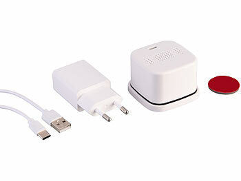 7links WLAN Camera: Mini-2K-IP-Überwachungskamera, 4 MP, Nachtsicht, 360°-Halter Elektroniktrade Switzerland