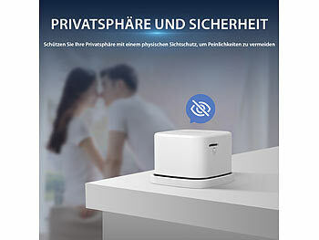 7links WLAN Camera: Mini-2K-IP-Überwachungskamera, 4 MP, Nachtsicht, 360°-Halter Elektroniktrade Switzerland