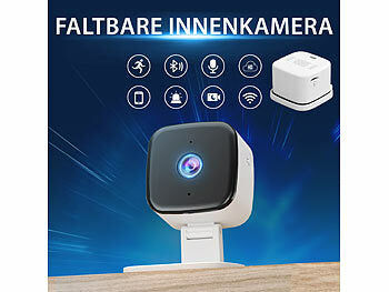 7links WLAN Camera: Mini-2K-IP-Überwachungskamera, 4 MP, Nachtsicht, 360°-Halter Elektroniktrade Switzerland