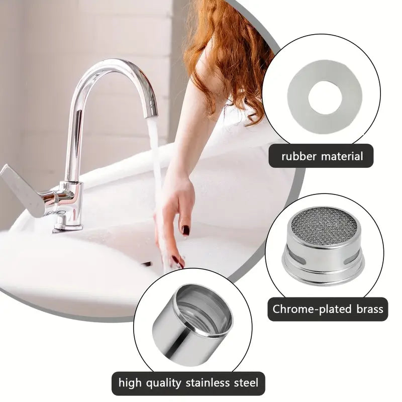 Wasserhahn Adapter Aerator - 55/64" Badezimmer- & Küchenspülenfilter