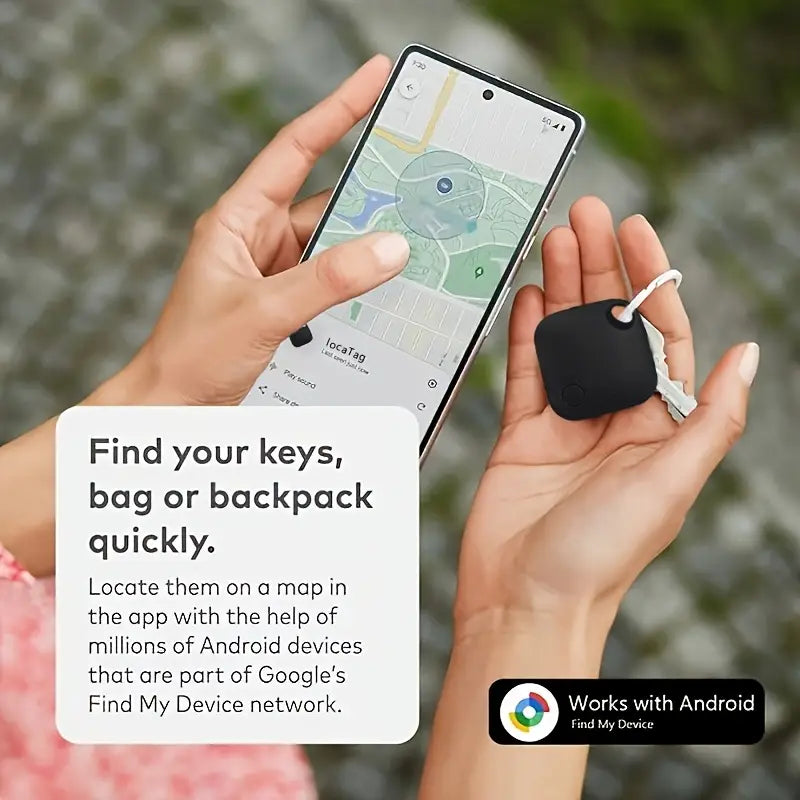 4er/ 1er Set Smart Tracker für Android - Google Zertifizierter Schlüsselsucher & Locator