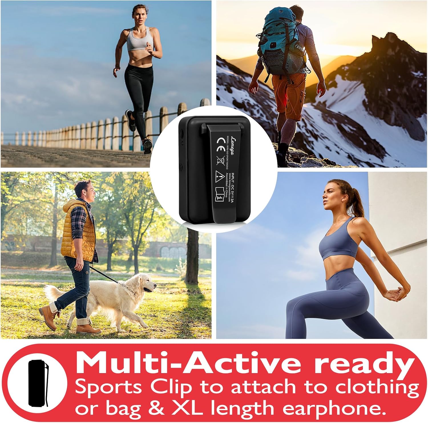 LEMEGA MINI GO Tragbare DAB-Radio für die Hosentasche