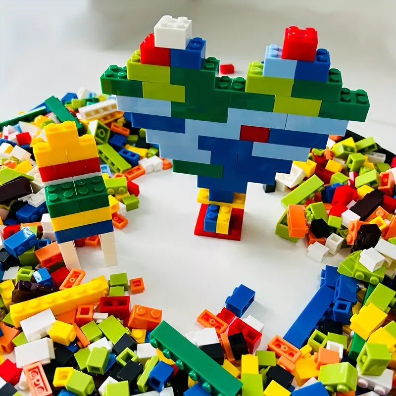 1000 Stück kleine Bausteine in Zufälligen Farben