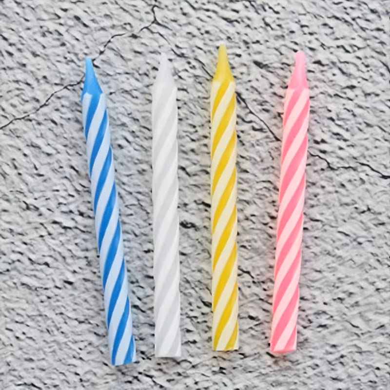 Kleine Kuchenkerzen für Geburtstage & Feste ab 1 Stück