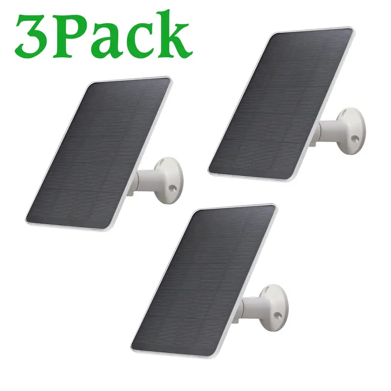 Solarpanel mit USB-C Stecker für Kameras uvm. Als 1er/2er/3er Set