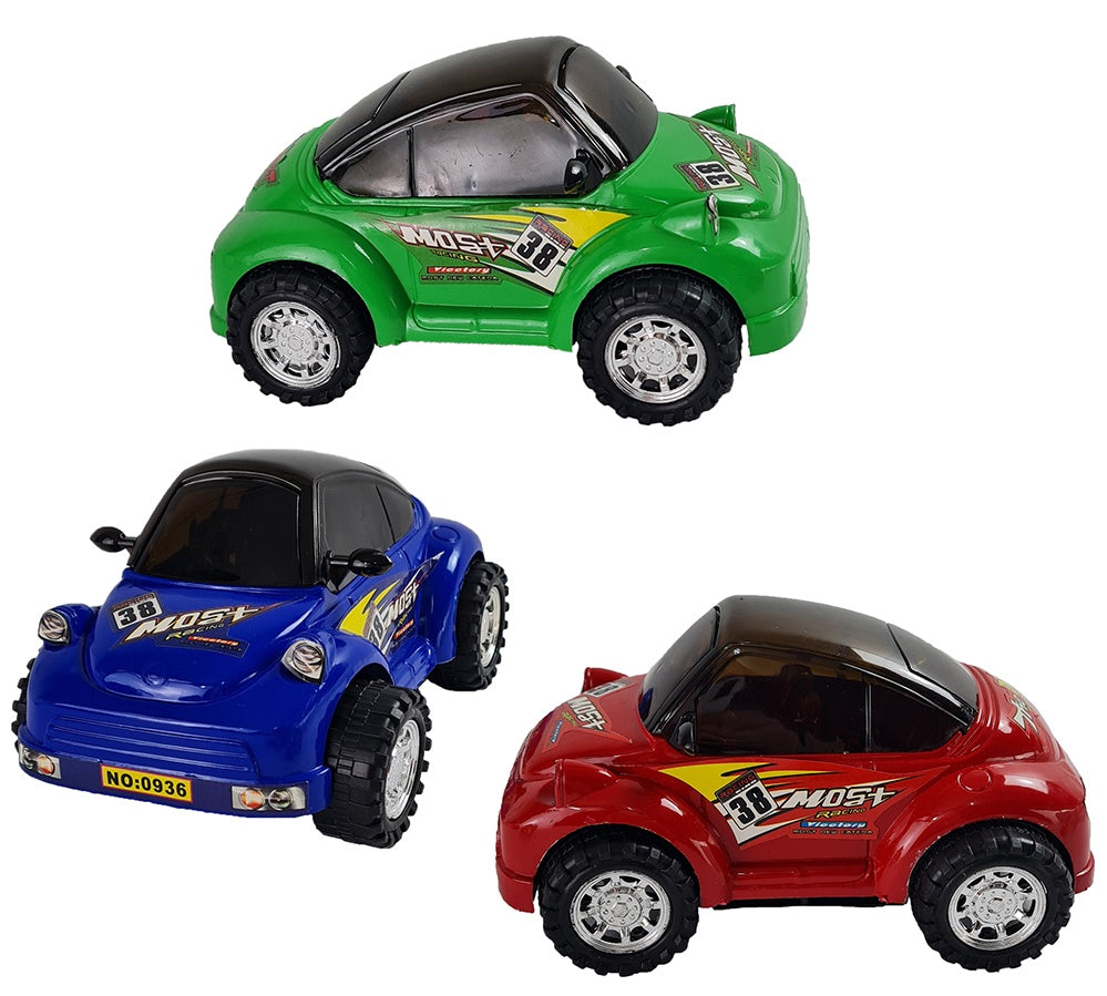 Auto mit Licht und Musik, inkl. 3 Knopfzellen