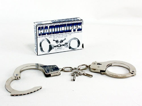 Handschellen Metall mit Schlüssel