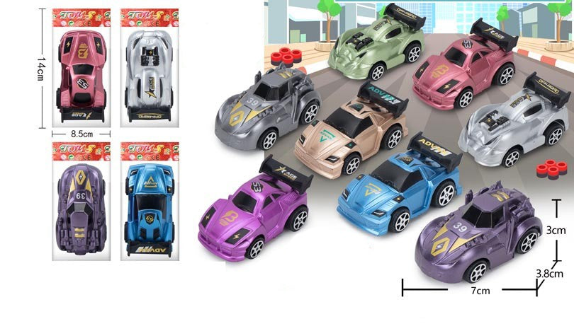 Rennauto mehrfach sortiert ca 7cm