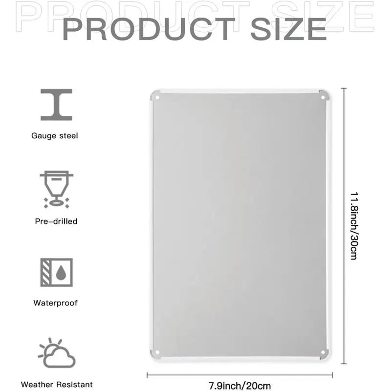 Retro Wandkunst Schild Gut-Billig-Schnell - Mit lustigen Sprüchen