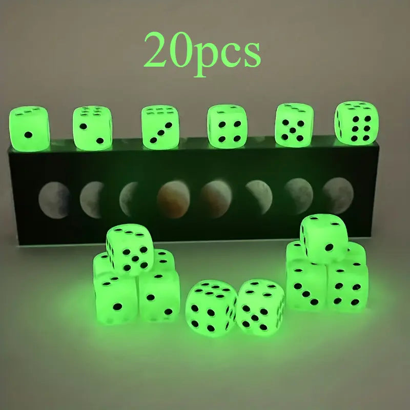 Leuchtende Würfel, Sehr Geeignet für Spiele bei Familientreffen oder Partys
