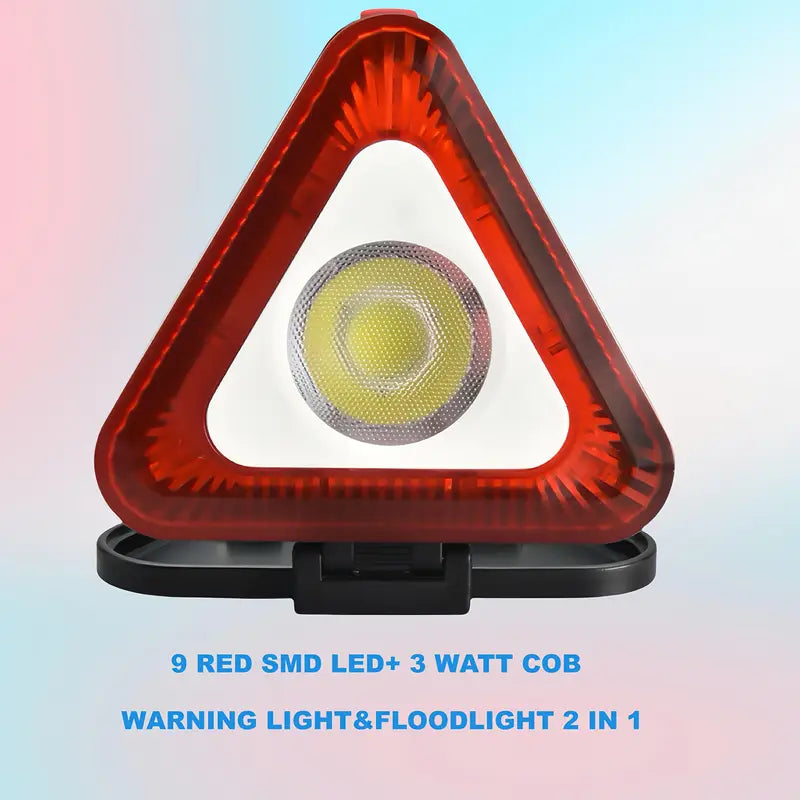 2-in-1 Notfall-Warnleuchte & Taschenlampe - Magnetische Halterung