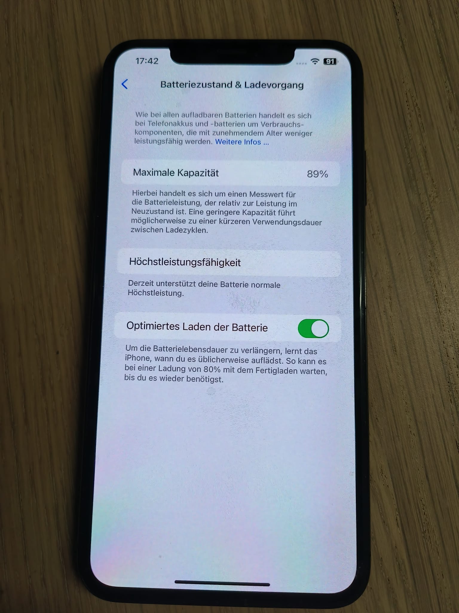 Apple iPhone Xs Max Space Gray 64GB (Gebrauchtgerät)