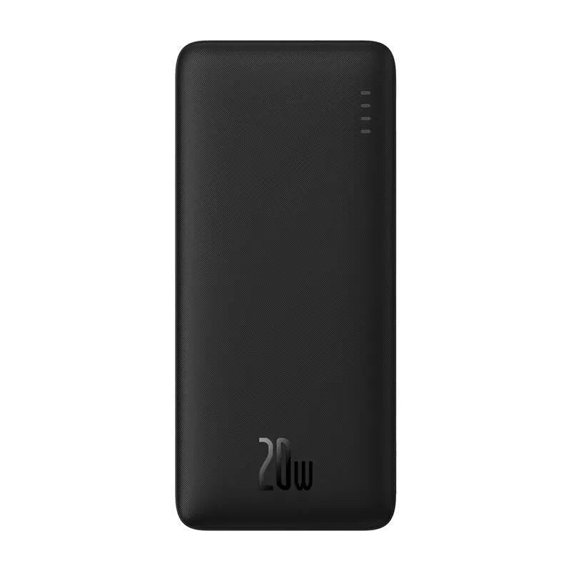 Baseus Airpow Powerbank, 10.000mAh, USB + USB-C, 20W, schwarz