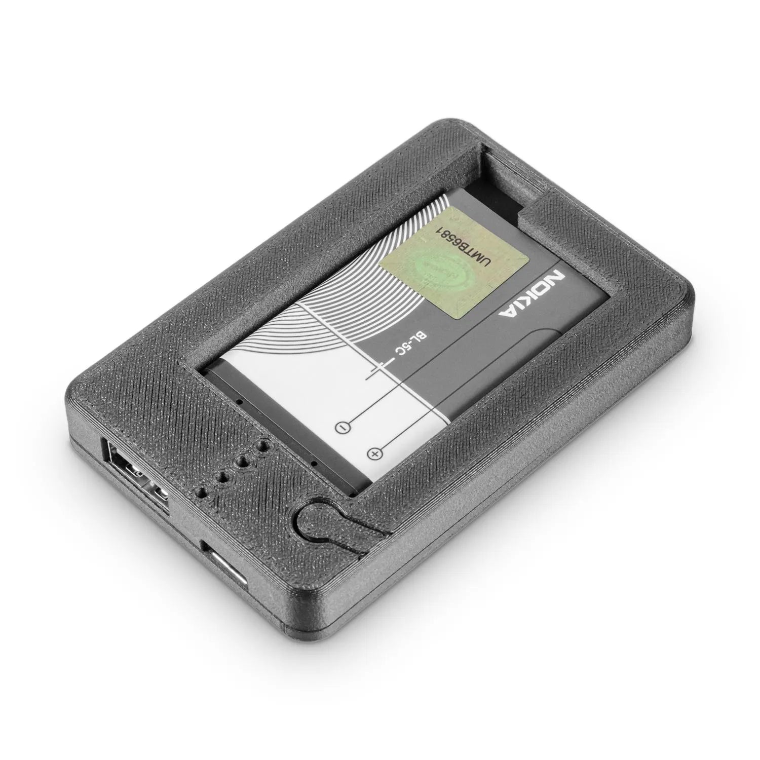 BerryBase HackberryPi Zero BL5C Ladegerät inkl. 1020mAh Akku mit Abschaltautomatik