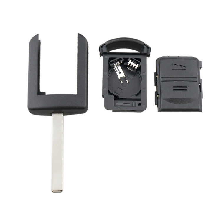 Für Opel Autoschlüssel Ersatz 2 Tasten Autoschlüsseletui mit Klinge