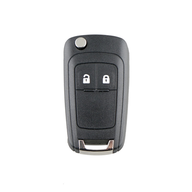Für Opel Autoschlüssel Ersatz 2 Tasten Autoschlüsseletui mit faltbarem Schlüsselblatt