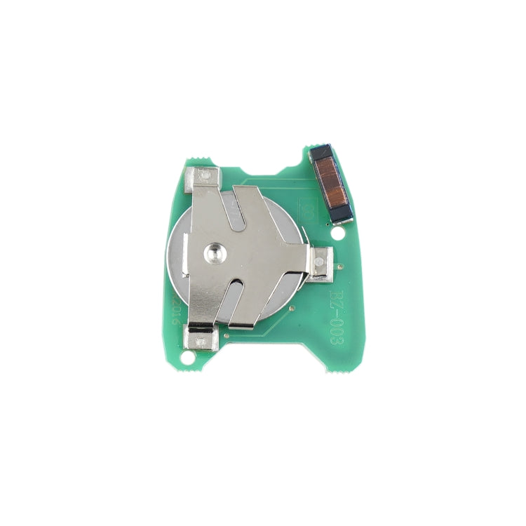 Für PEUGEOT 206/307, 2 Tasten, intelligenter ferngesteuerter Autoschlüssel mit integriertem Chip und Batterie, ohne Rillen, Frequenz: 433 MHz