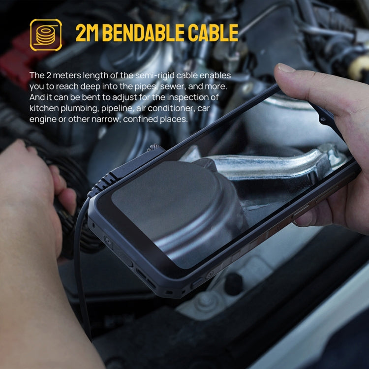 Endoskop E2 IP67 Wasserdichtes digitales Endoskop für Ulefone Armor 9 / 9E / Power Armor 13 / 16 Pro / 18T / Armor Pad, uSmart E2