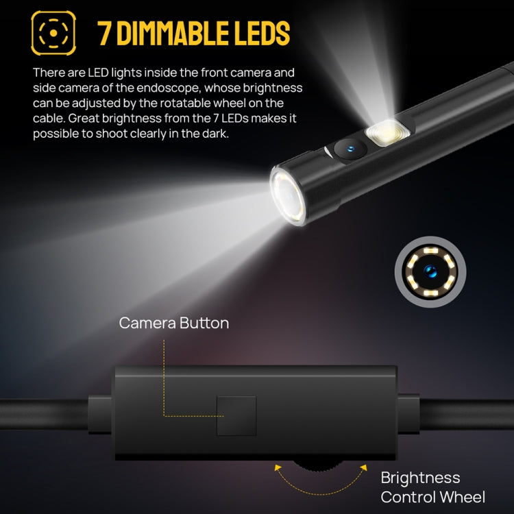 Endoskop E2 IP67 Wasserdichtes digitales Endoskop für Ulefone Armor 9 / 9E / Power Armor 13 / 16 Pro / 18T / Armor Pad, uSmart E2