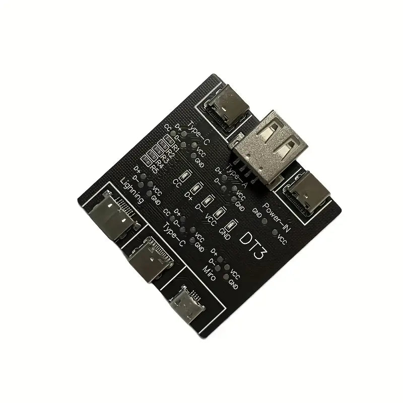 DT3 Datenkabel-Erkennungsplatine USB-Kabeltester Für IOS Android Typ-C