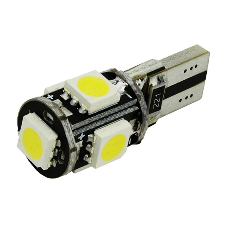 Auto Fahrzeug T10 Led-Lampe Beleuchtung Canbus 12V 5050 5 SMD 6000K 5W